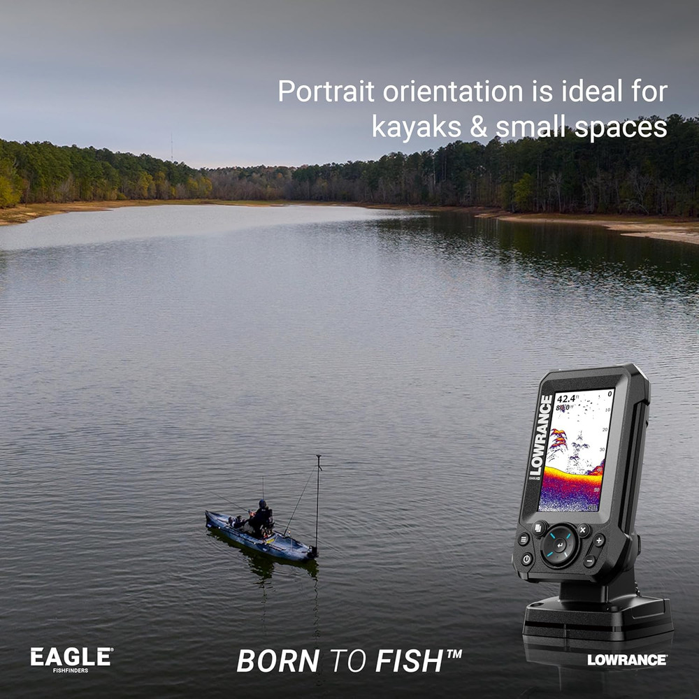 Eagle 4", 5", 7" and 9" Fish Finders with IPS Screen