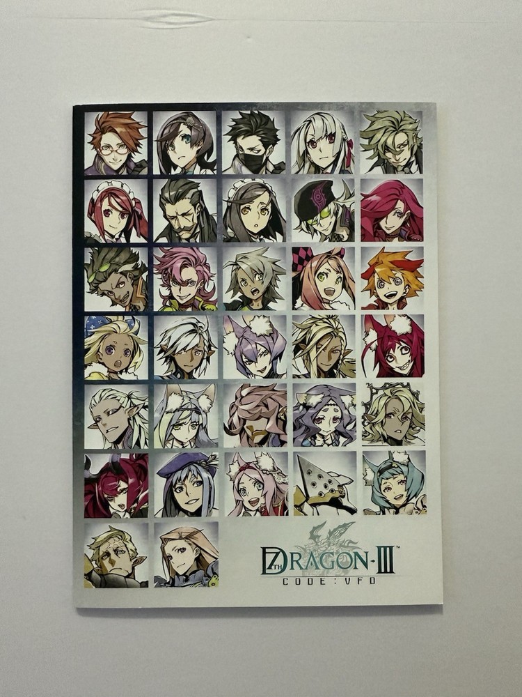 7th Dragon III Code: VFD Nintendo 3DS Empty Box with Artbook