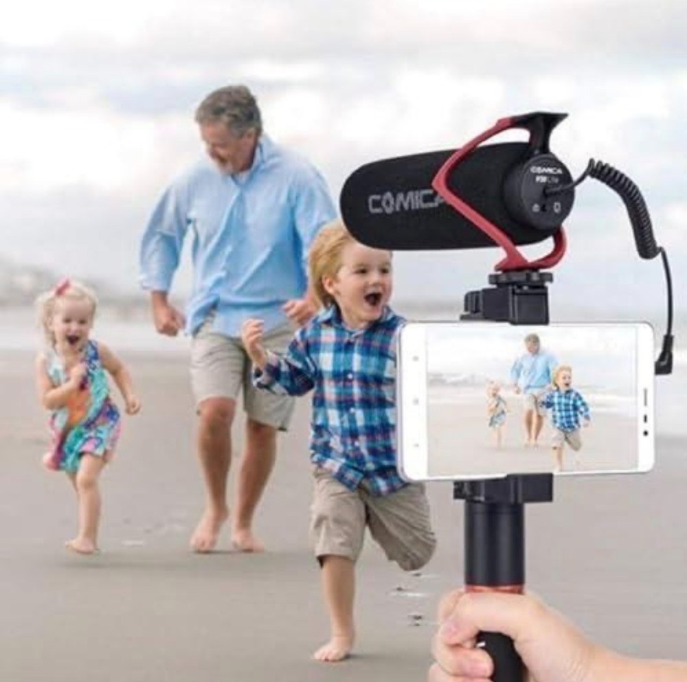 COMICA CVM-V30 Lite Shotgun Microphone DSLR Camera iPhone Android 3.5mm