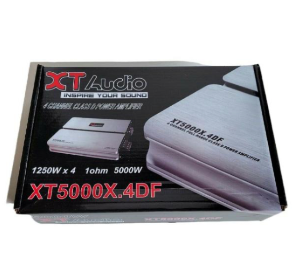 XT AUDIO XT-5000X.4DF 4 CHANNEL FULL RANGE CLASS D POWER AMPLIFIER-CAR AUDIO