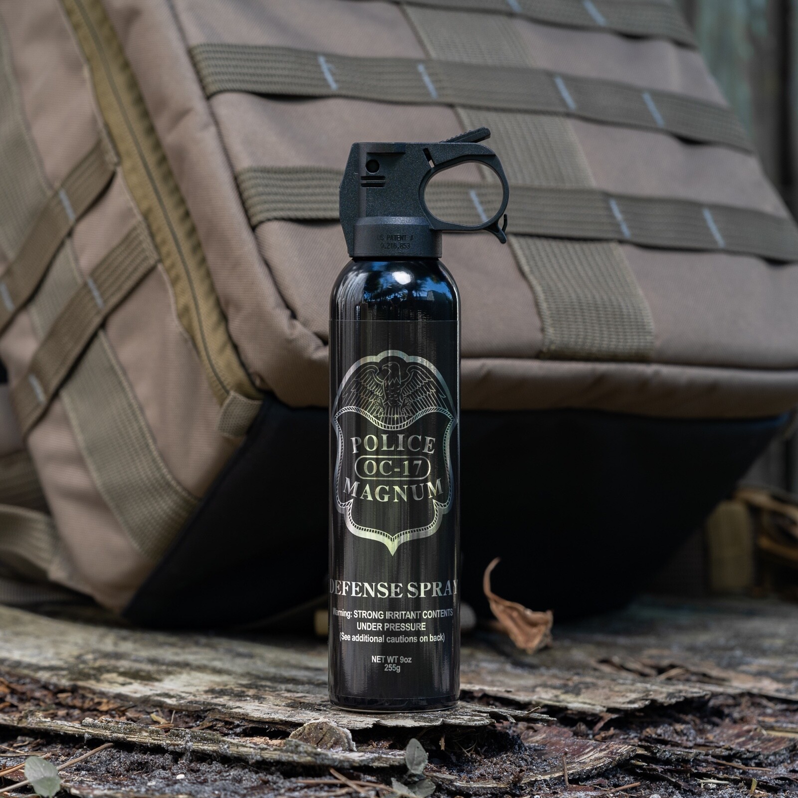 POLICE MAGNUM pepper spray 9oz ounce Riot Fire Master Fog Home Office Security