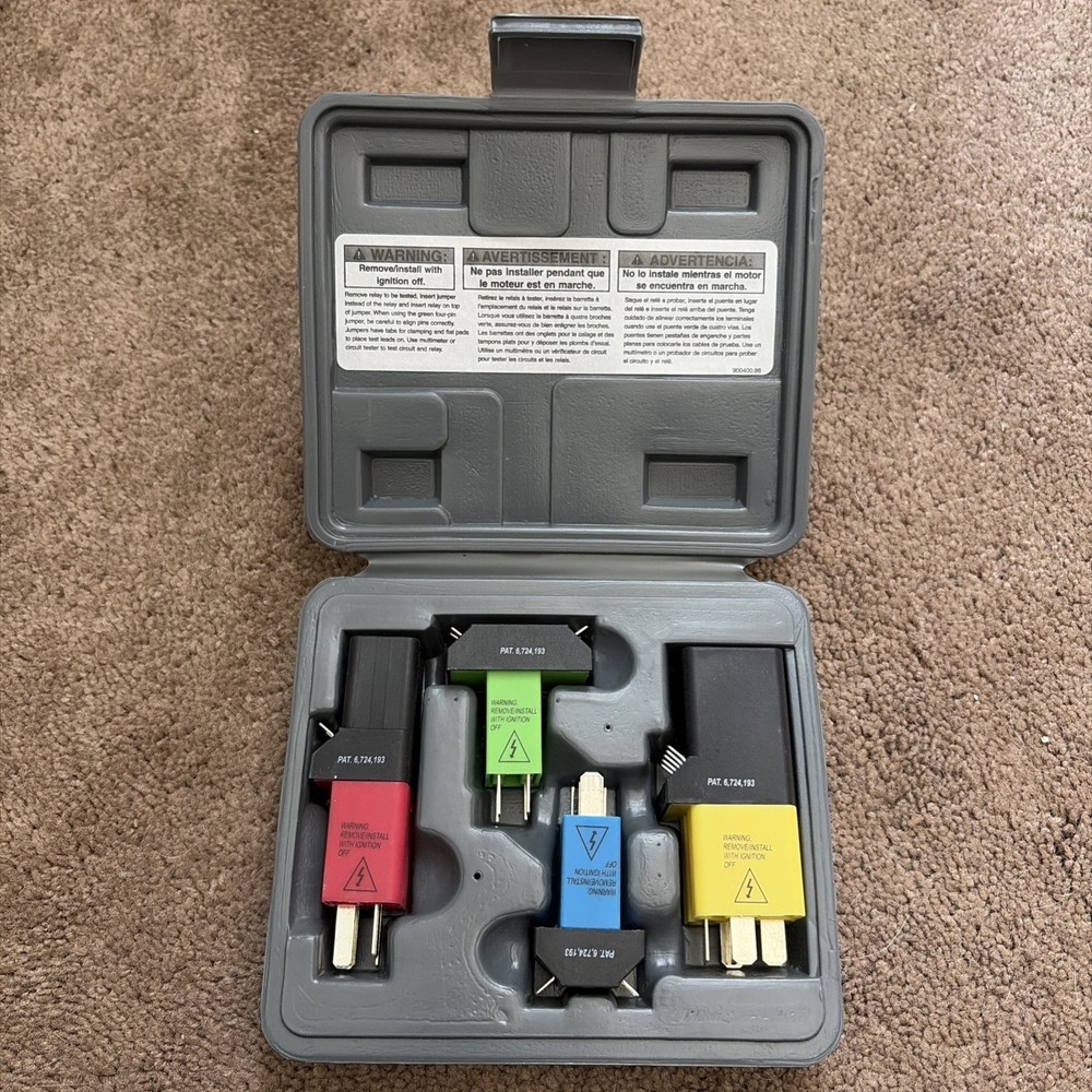Matco Tools RTK810 Relay Test Jumper Kit W/ Storage Case