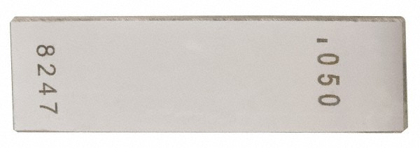 0.21" Rectangular Steel Gage Block Accuracy Grade AS-1
