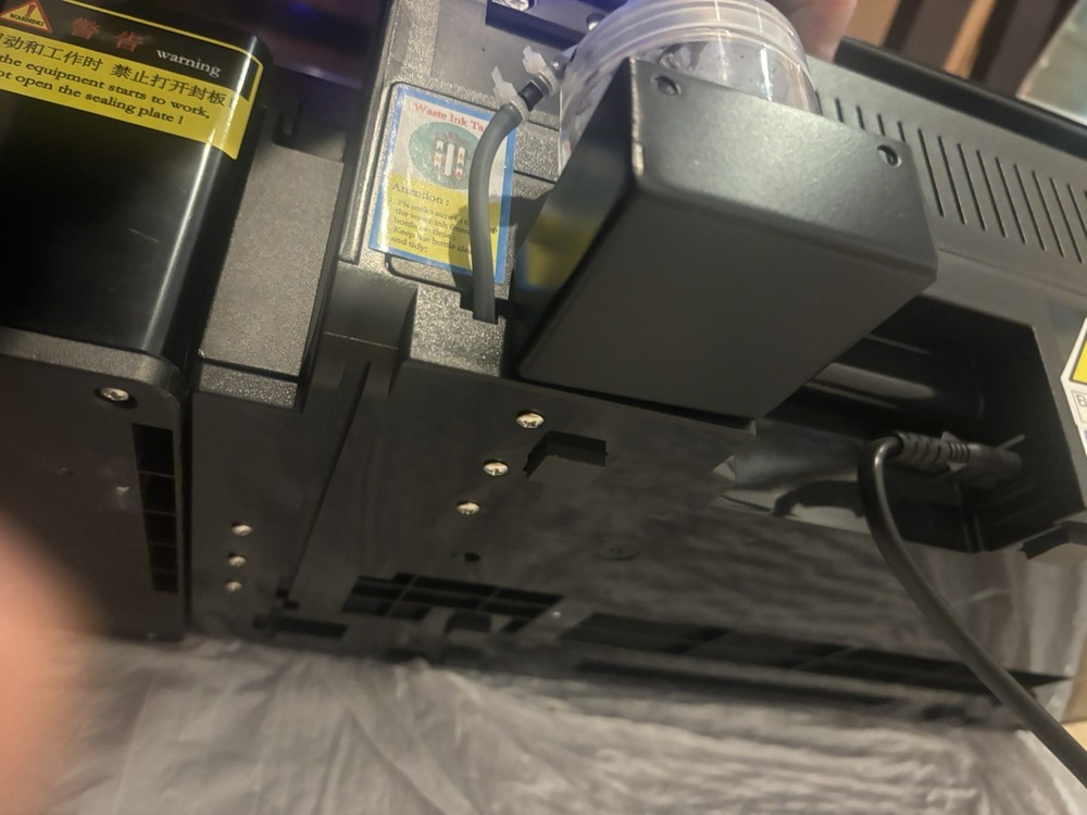 MZK Dtf Printer A4 Size Blue Fabric Transfer Direct Printer Only Untested