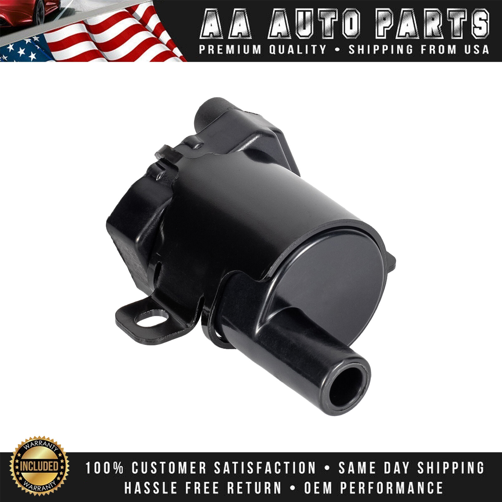 8PCS Round Ignition Coil & Wires & 8 ACDelco Spark Plug for Chevrolet GMC UF262