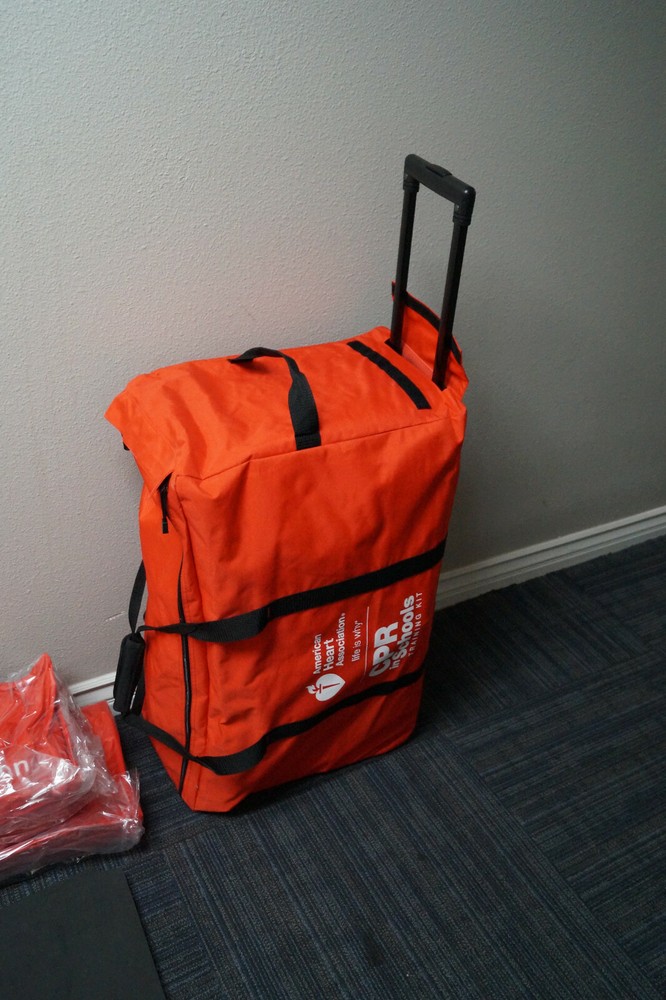 CPR Training Kit - Rolling Carrying Case