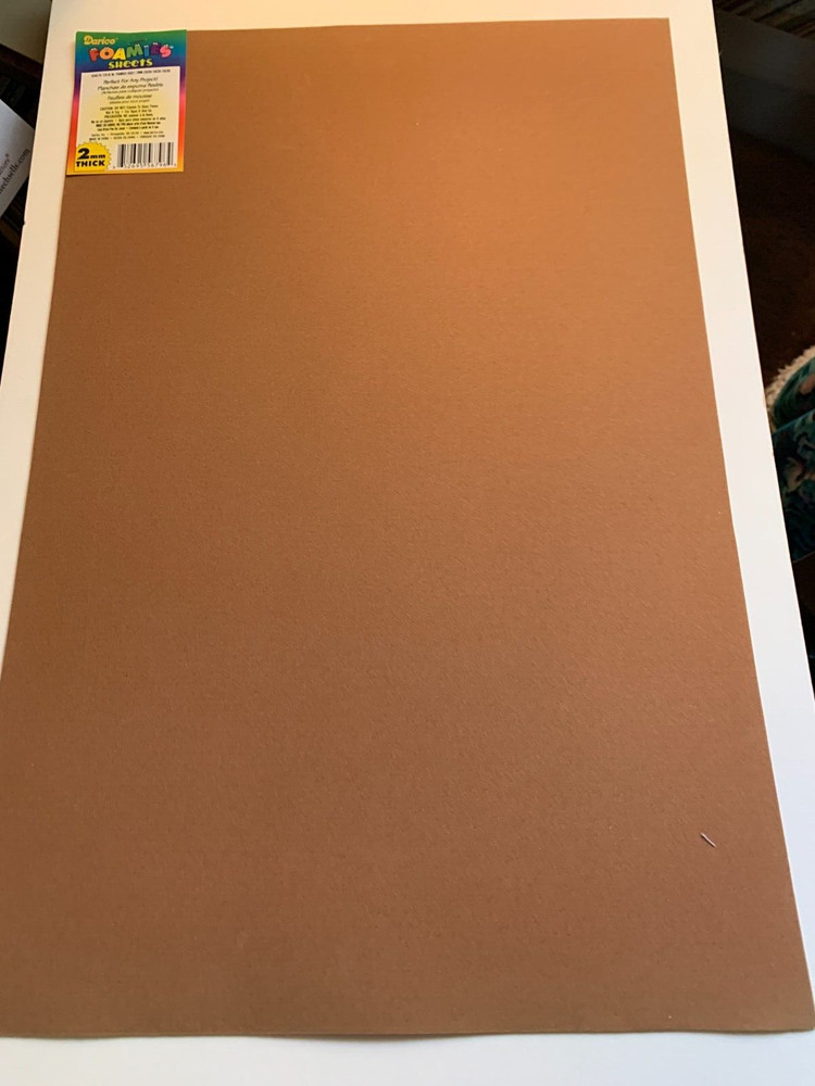 CRAFTS/ CREATIVE HANDS FOAM SHEETS/ 5 SHEETS/ NEW