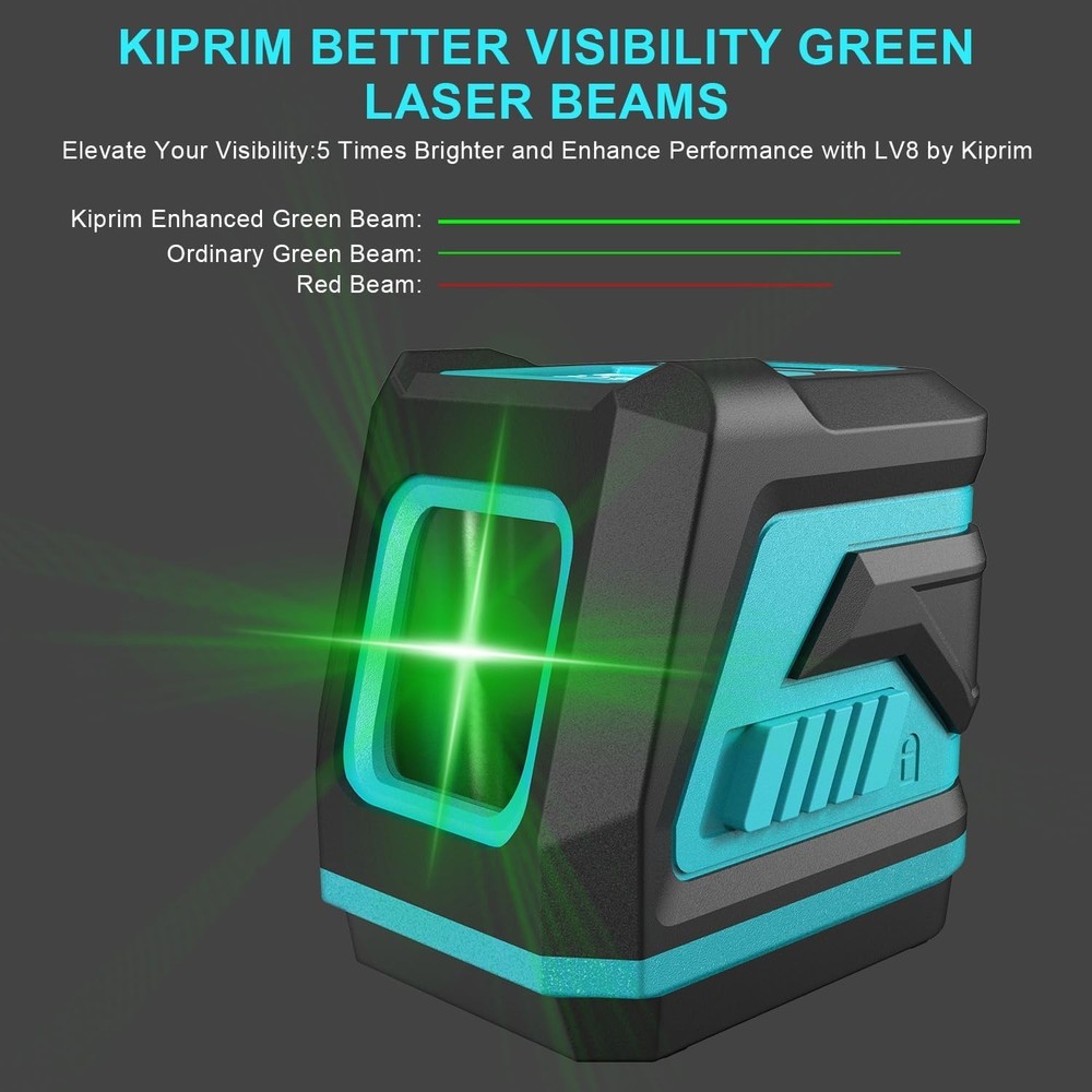 Green Laser Level LV8: Professional Tools for Precise Measurements Anywhere