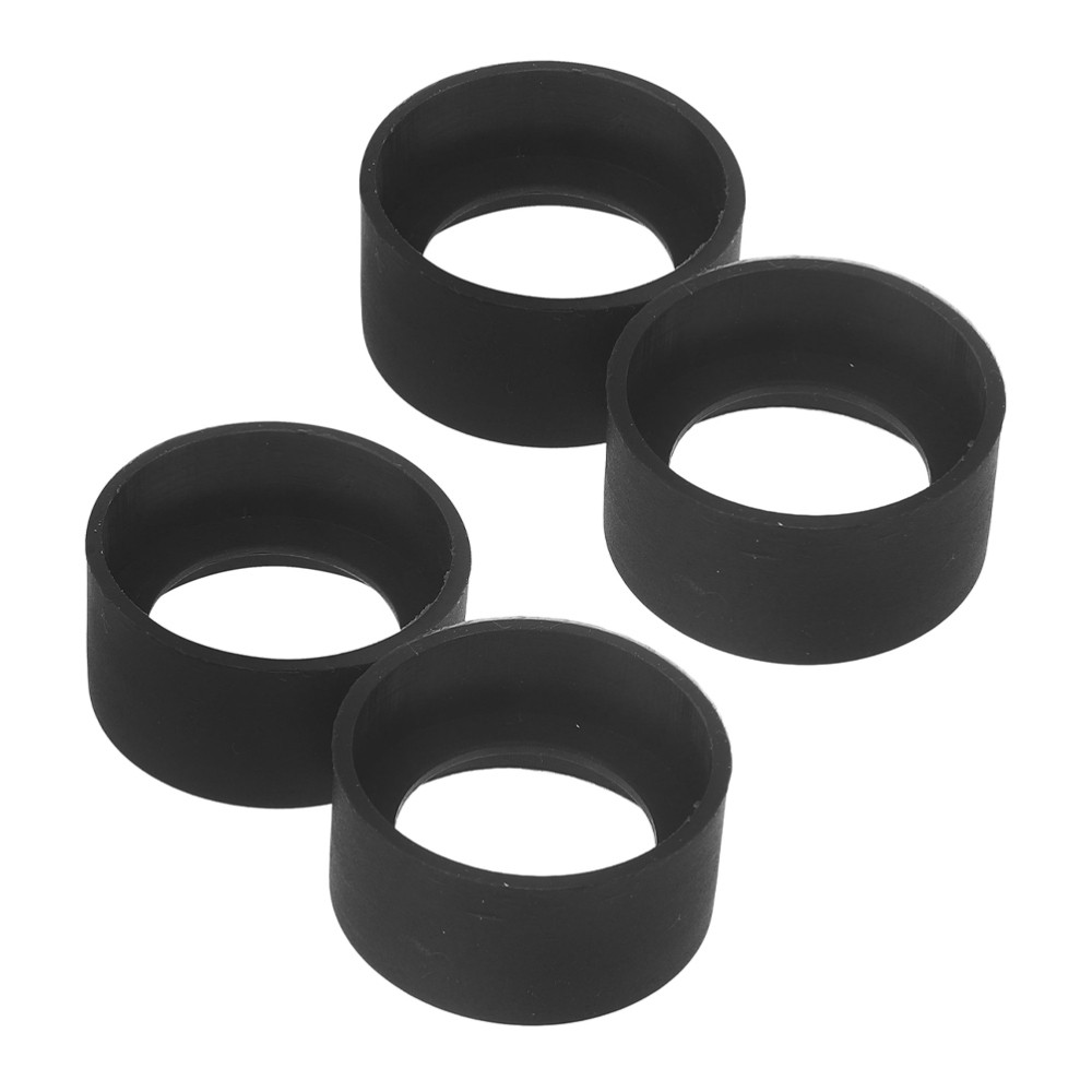4 Pcs Rubber Eyepiece Protector Microscope Accessories Cover Guards