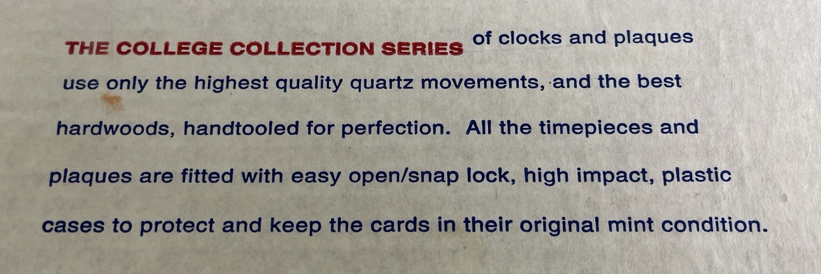 MICHAEL JORDAN COCA COLA NORTH CAROLINA PLAQUE RARE 1989 in box mint near mint
