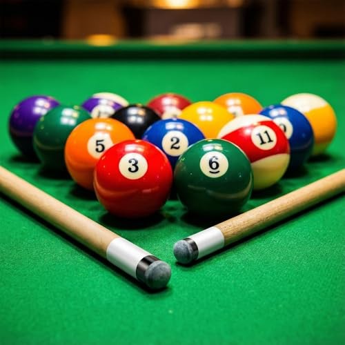 20Sets Billiard Cues Tips Replacement with White Pool Cue Stick Ferrules,