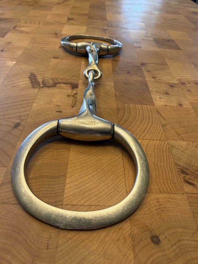 Coronet 5 1/2” Slow Twist Eggbutt Snaffle Bit