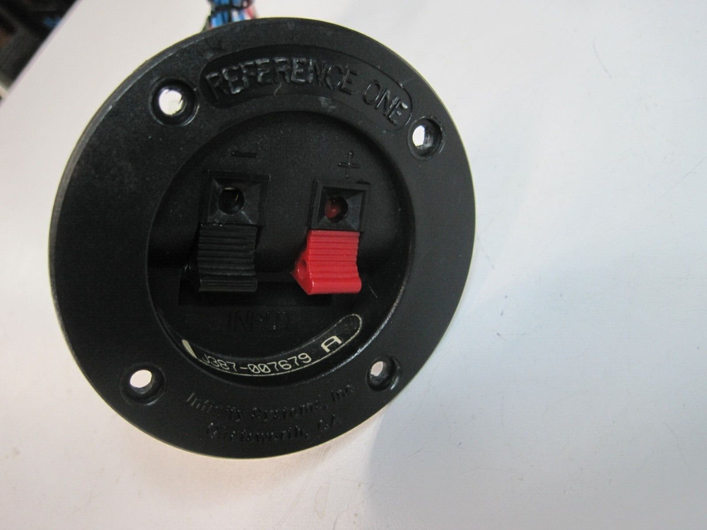 INFINITY REFERENCE ONE 2-WAY CROSSOVER/ BINDING POST PLATE