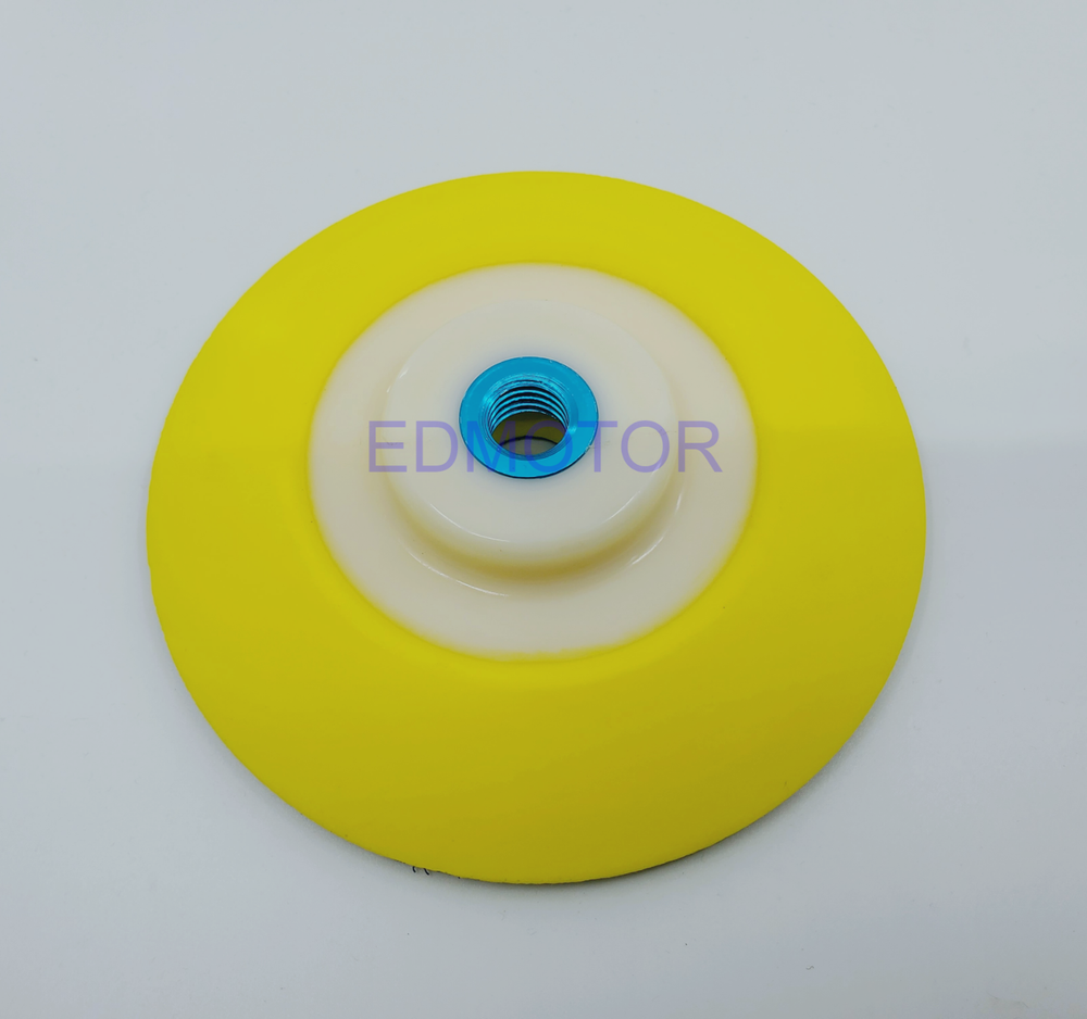 6" Flexible Urethane Backing Plate For Rotary Buffer 5/8"-11 Hook & Loop