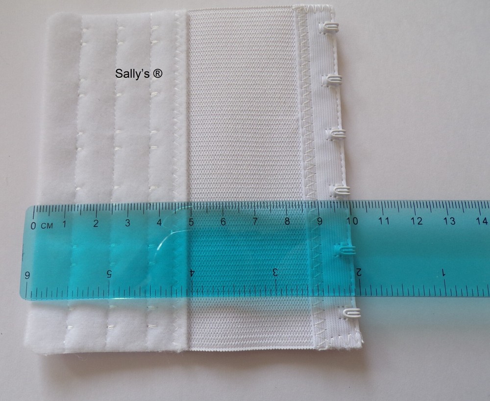 Sally’s ® BRA EXTENDER WITH ELASTIC 6 HOOKS 3 POSITIONS