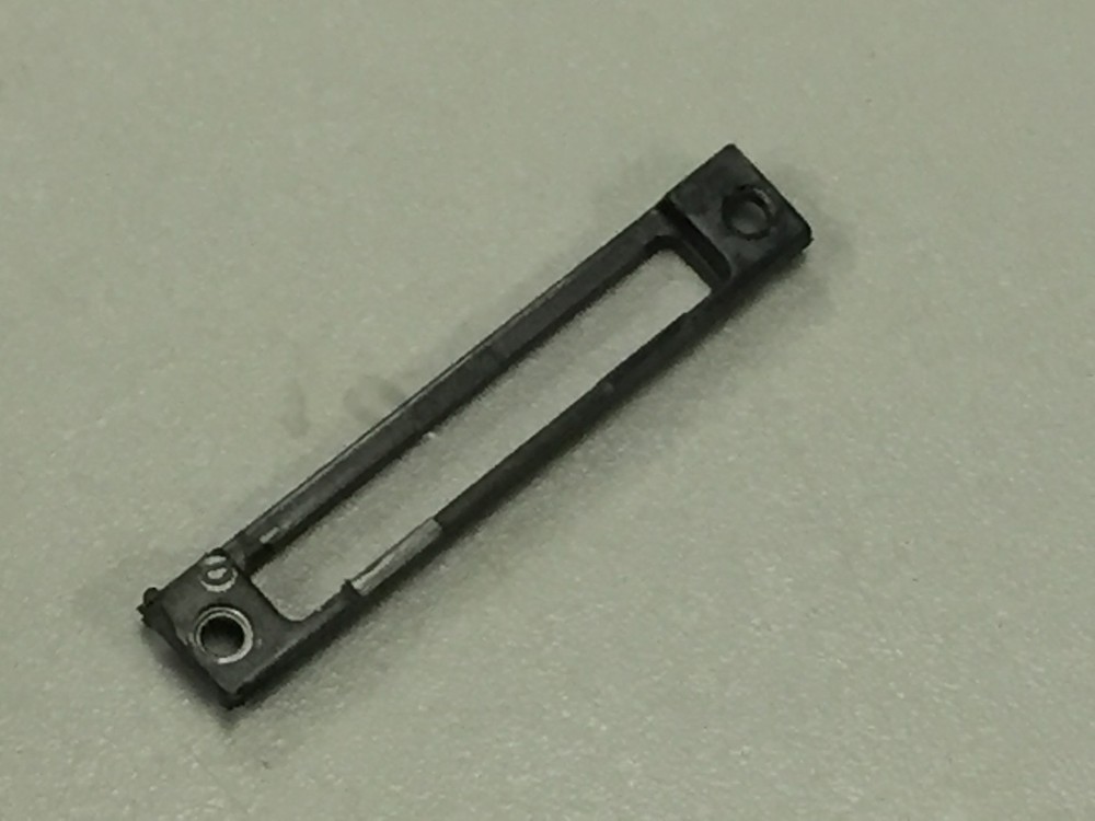 New Thick Black Plastic Dock Port Bracket Frame Bottom Bezel iPod Video Classic