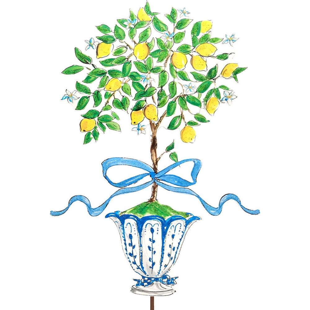 Round Top Collection - Lemon Tree with Removable Stake