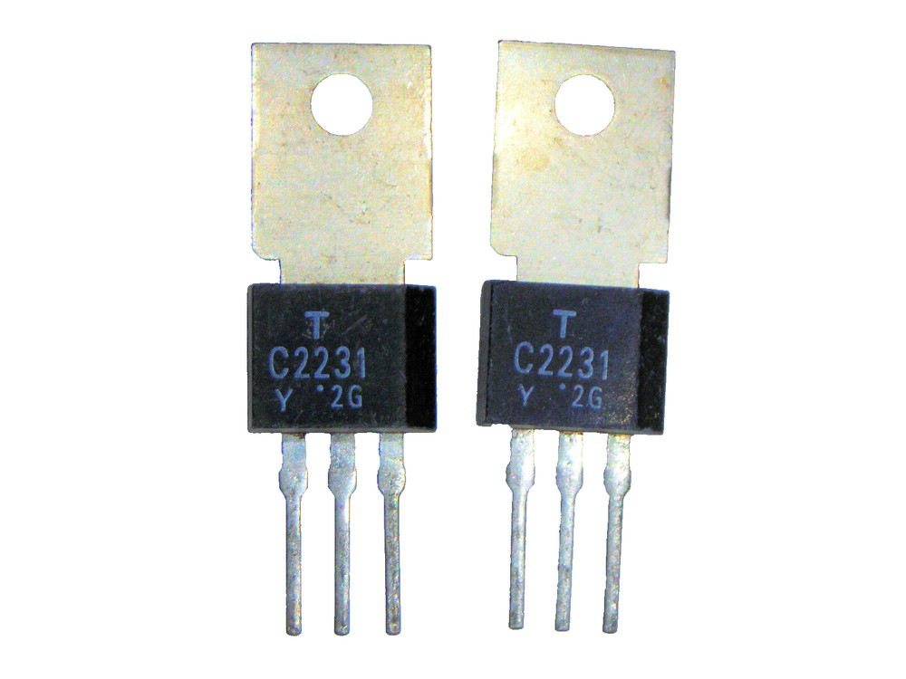 2SC2231 "Original" Toshiba Transistor 2 pcs