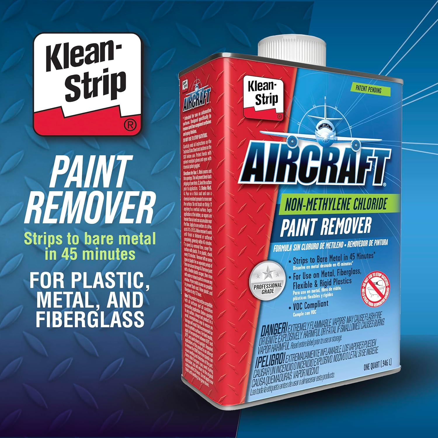 Aircraft Paint Remover, Professional Grade Paint Stripper for Cars & Metal Su...