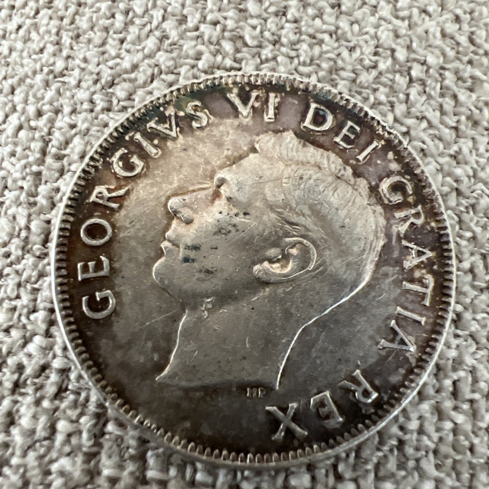 1951 CANADA Half Dollar 50 Cent Silver Coin