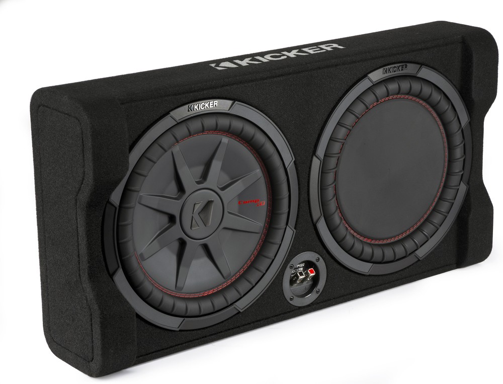 Kicker 48TRTP122 12" 2-ohm Shallow Loaded Enclosure
