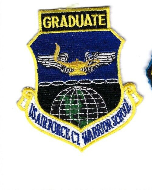 PATCH  USAF C2 WARRIOR SCHOOL GRADUATE  EGLIN AFB              B9-13
