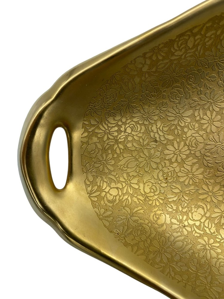 Pickard Rose & Daisy Celery Tray