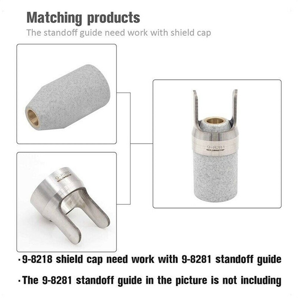 Reliable 2pcs Ceramic Shield Cup Set for Thermal Dynamics Plasma Torch