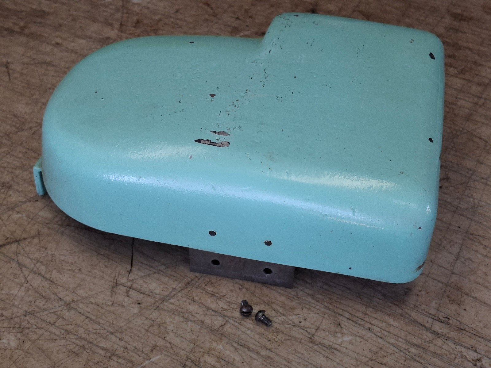 Vintage 6" Lathe Atlas 618 Craftsman 109 Gear Guard Side Cover Threading Chart