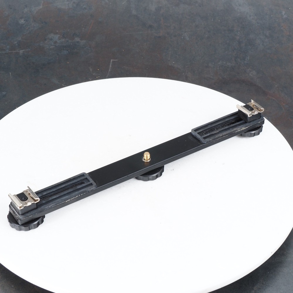 ^ Camera Flash Bracket - Unbranded, Excellent Condition [11" Length]