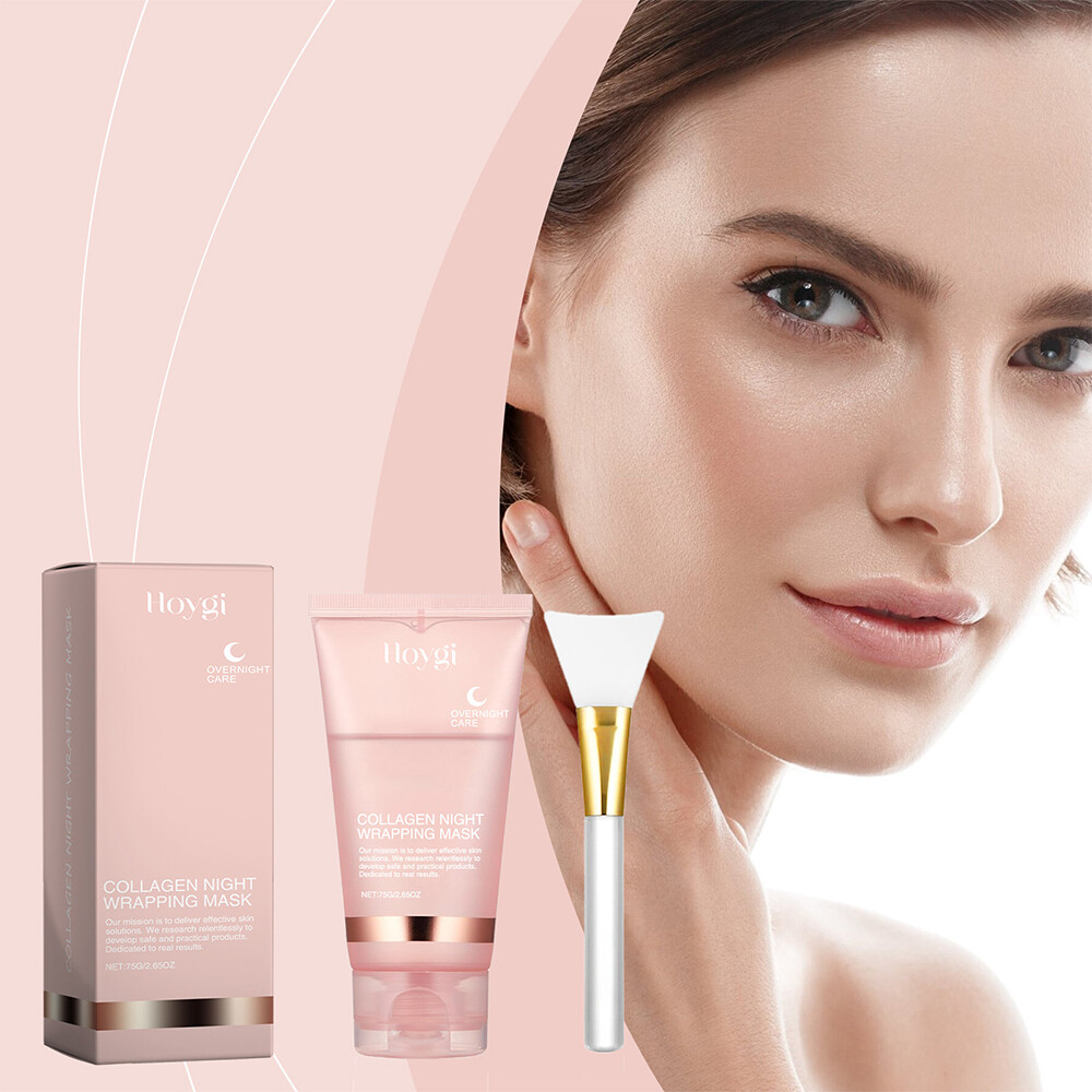 Collagen Night Wrapping Mask Overnight Peel Off Hydrolyzed Collagen Facial Mask