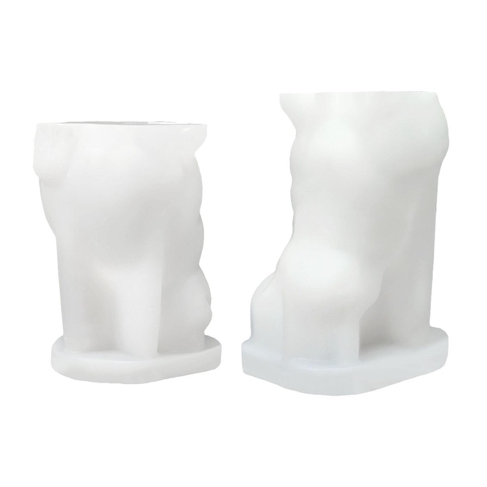 2 Pieces Easter Epoxy Model Ornament for Enthusiasts Home Table Centerpiece