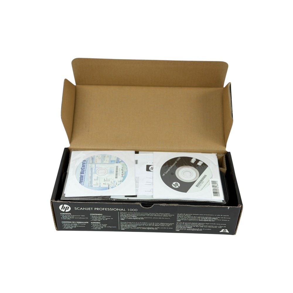 HP Scanjet Professional 1000 Mobile Document Scanner w/Case & USB Cable Grade A!