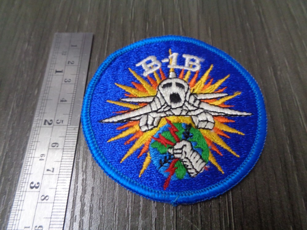 US AIR FORCE PATCH-B-1B STRATEGIC AIR COMMAND-ORIGINAL USAF VARIANT NEW