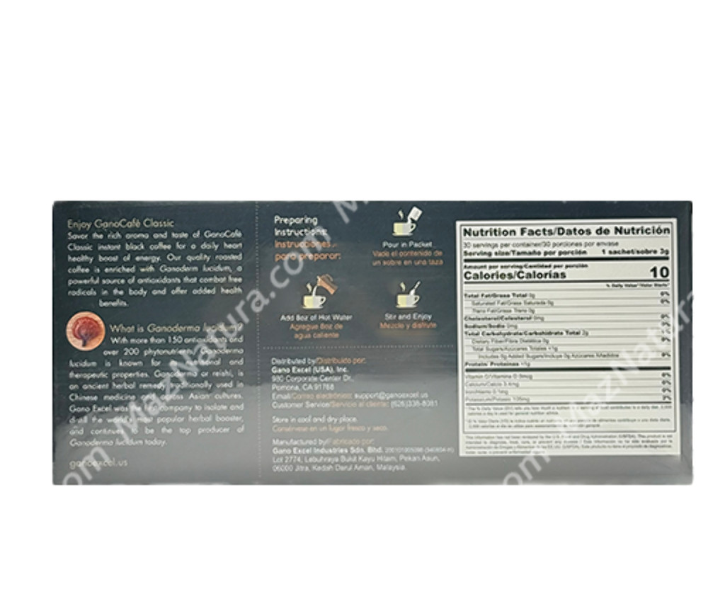 Gano Excel Ganocafe Classic Ganoderma Coffee