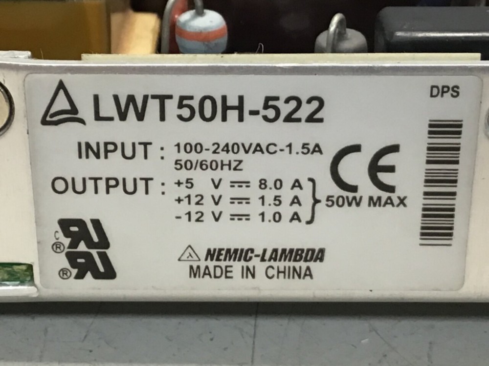 NEMIC-LAMBDA Power Supply LWT50H-522 Used #117700