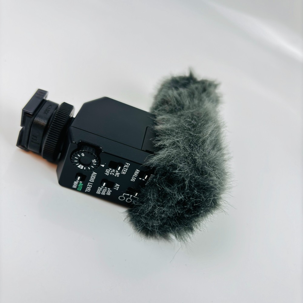 SONY ECM-B1M Shotgun Microphone Camera Mount Digital Audio Interface Used