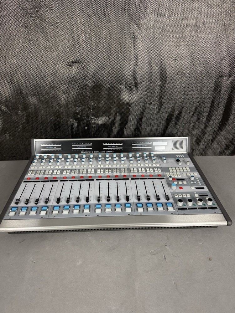 Wheatstone Generation-6 (G-6) Digital Radio Console System 16 Ch. *UNTESTED*