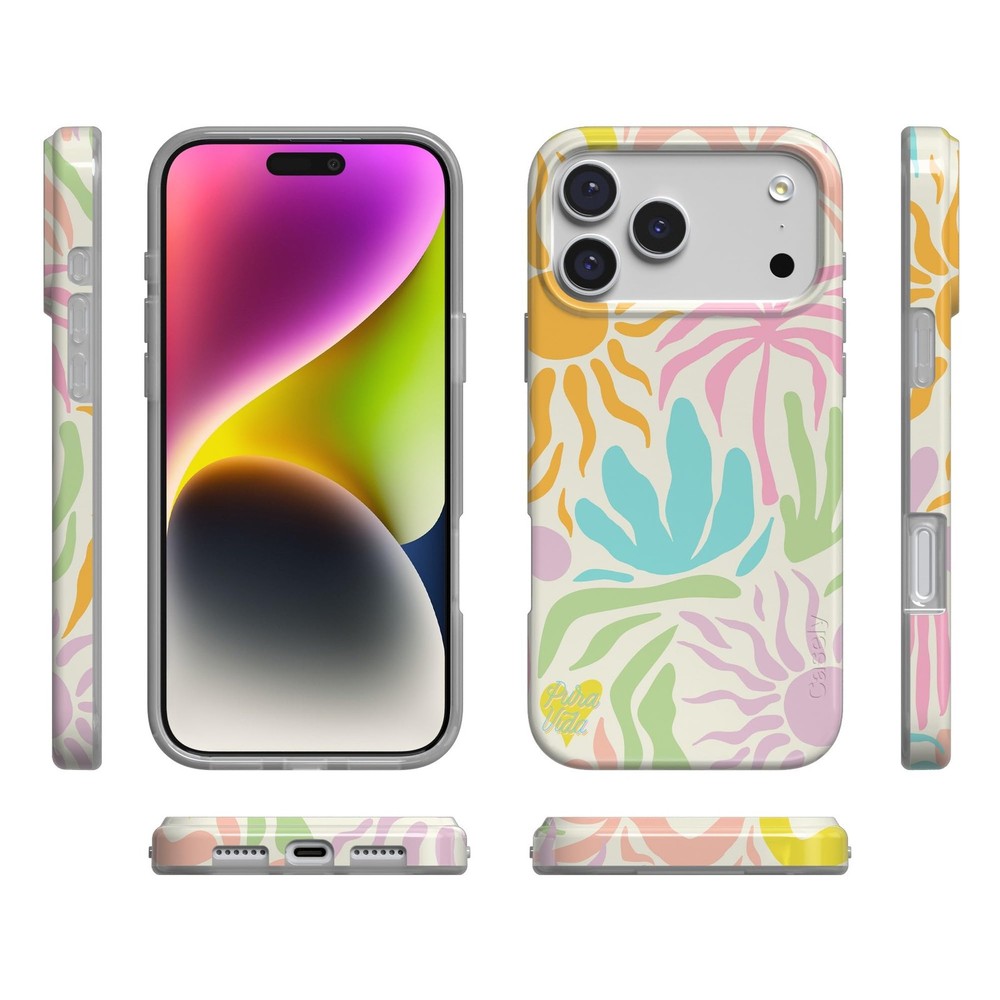 Casely iPhone 17 Pro Case | Pura Vida | Oasis | Compatible with MagSafe | Classi