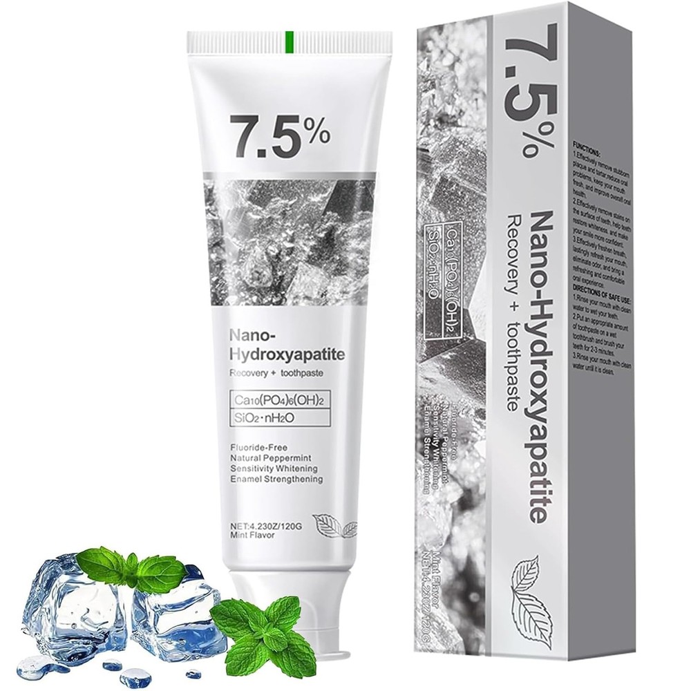 GMaxit 7.5% Hydroxyapatite Toothpaste for Advanced 4.23 Ounce (Pack of 1)