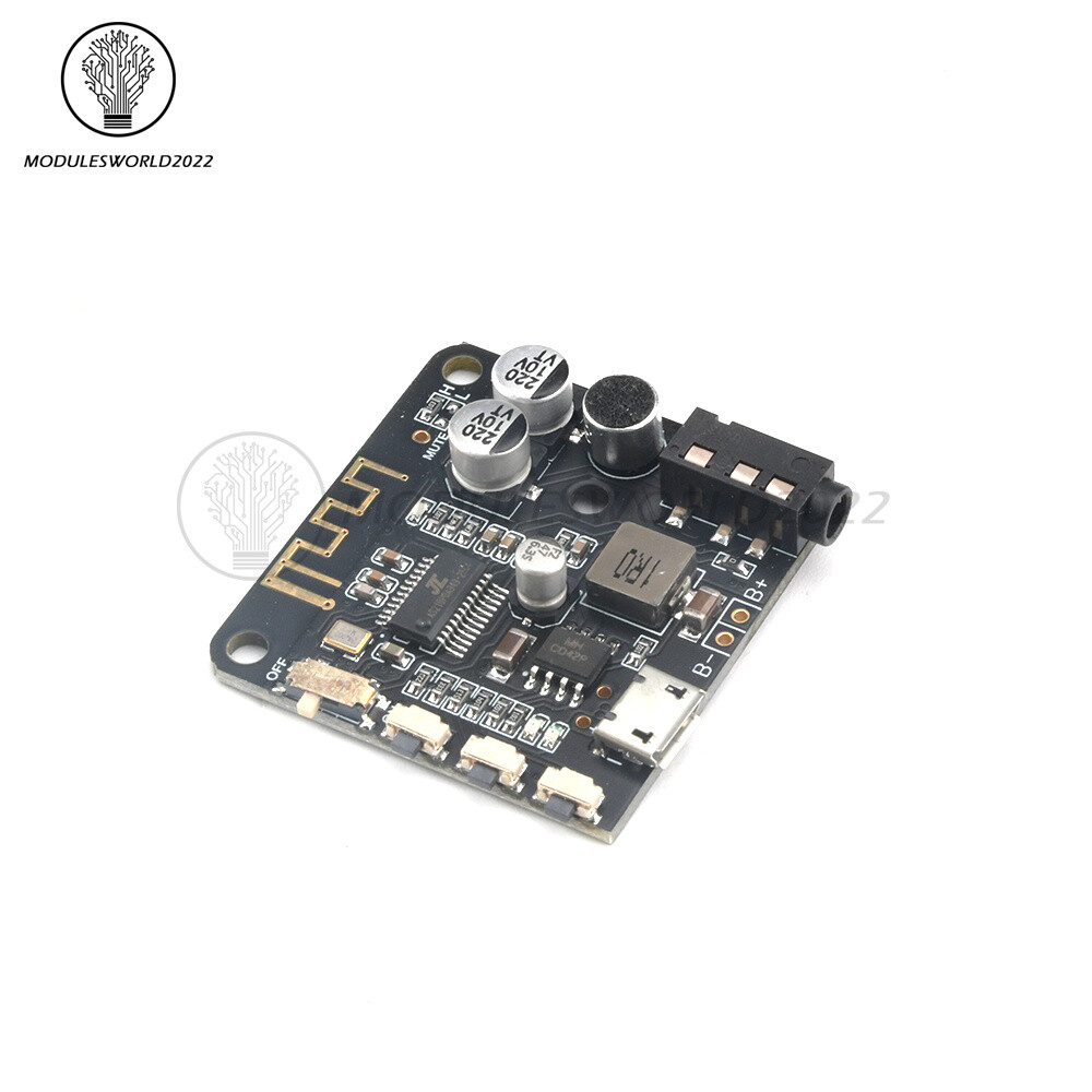 Bluetooth 5.0 MP3 Lossless Decoder Board Amplifier Module Audio Receiver Board