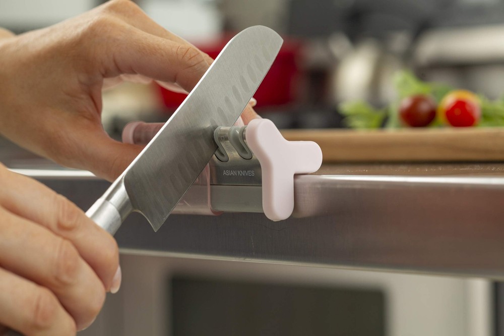 New Smith's Sharpeners Slide Sharp 4 Sharpener Pink 51135