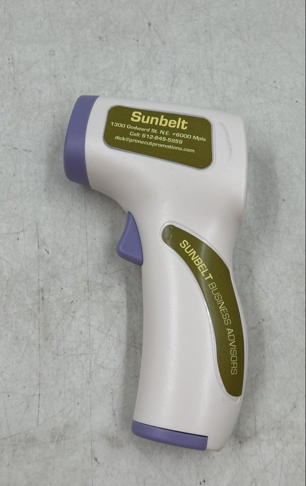 Sunbelt White Purple Digital Thermal Detection Solution Infrared Thermometer