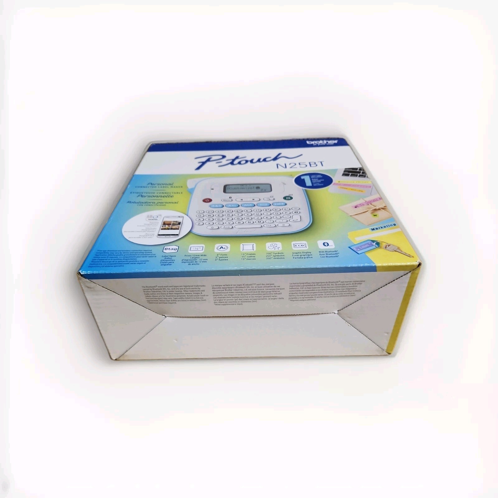 Brother P-Touch PT-N25BT Personal Connected Label Maker Bluetooth FREE SHIPPING