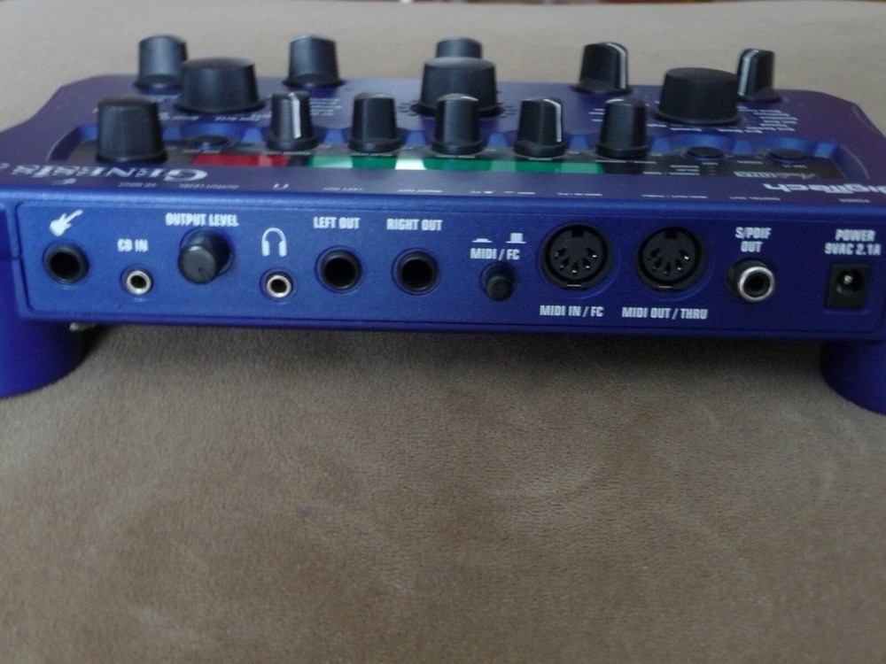 DigiTech Genesis 3 Digital Multi-Effects Processor for Electric Guitar