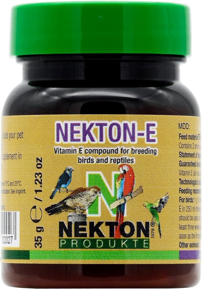 -E Suplemento De Vitamina E Para Aves, 35 G