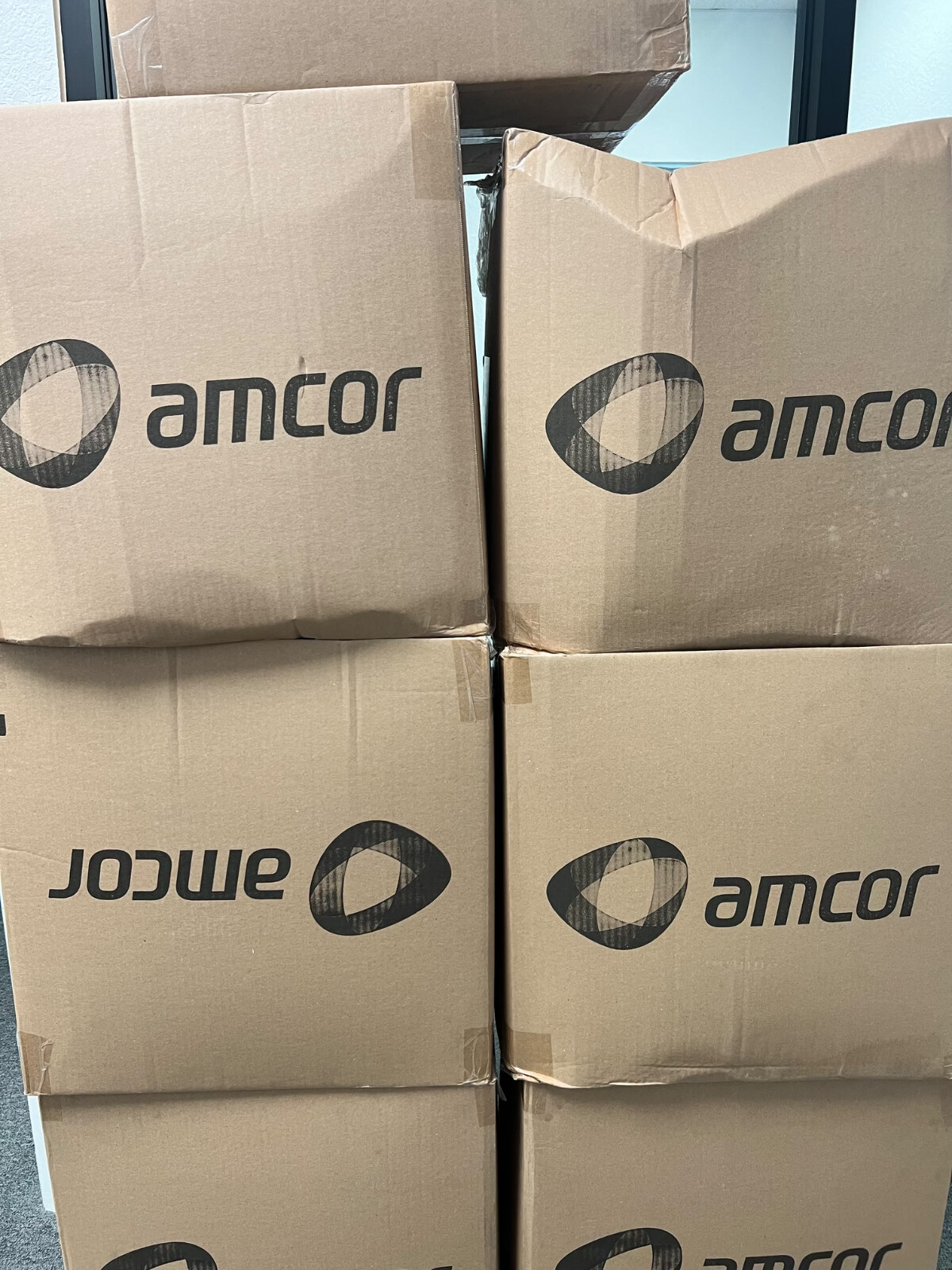 Lot of 4 oz Natural Plastic Boston Round Bottles (Cap Not Included)