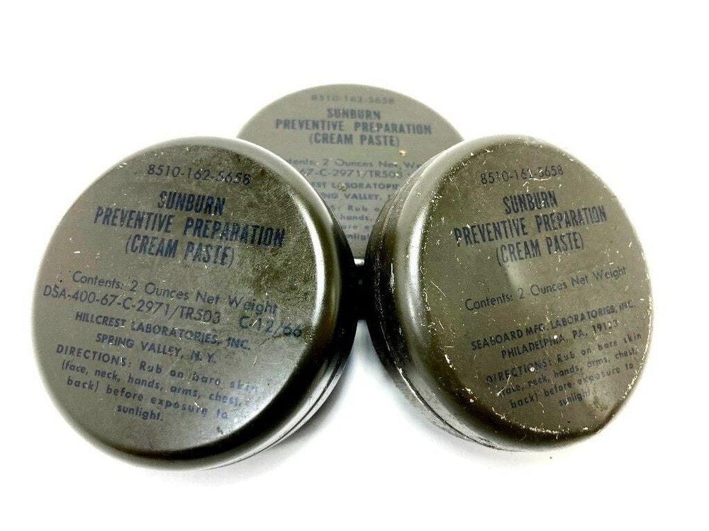 Vietnam Issue Sunburn Preventative Type 2, 1 can