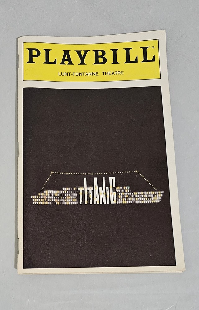 Titanic Playbill April 1997