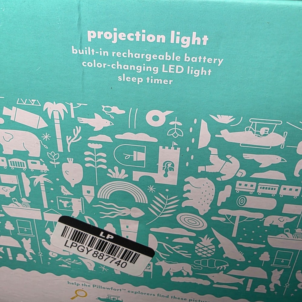 Rainbow Projection Kid's Night Light